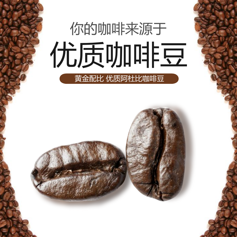 你的咖啡来源于优质咖啡豆主图
